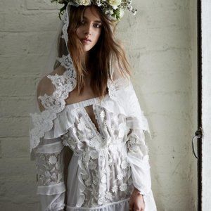 For Love & Lemons Off Shoulder Tunic Dress *NEW*